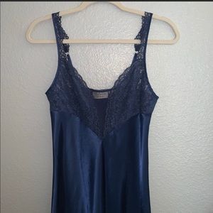 Vintage Victoria’s Secret Lace Slit Sleep Dress
